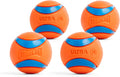 Ultra Ball Dog Toy - Medium Bouncy Fetch Balls for Dogs 20-60 Lbs - Made from Durable Rubber - Floating Water Pet Toys - Size Medium - 2.5-Inch Diameter - Pack of 4