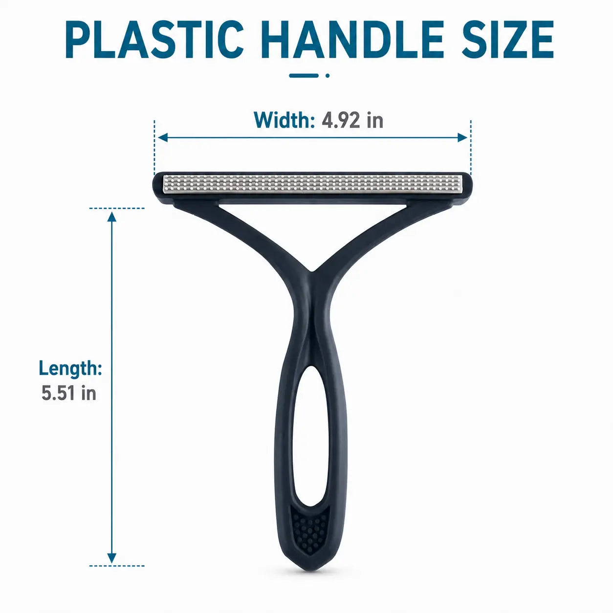 2-Piece Reusable Pet Hair Removal Set for Carpets, Upholstery, Vehicles, and Pet Bedding