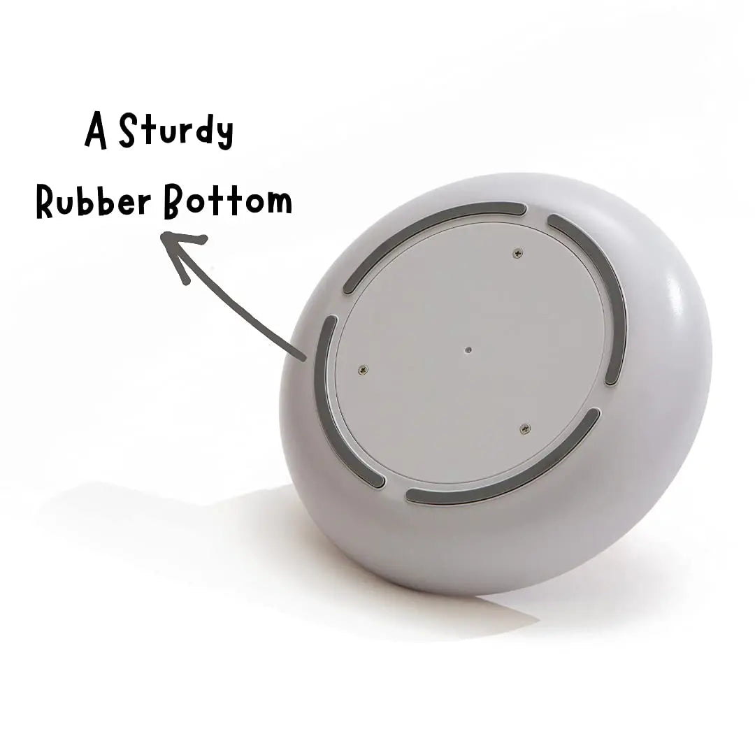 UFO Interactive Push Button Food Dispensing Bowl for Dogs and Puppies - Engaging Slow Feeding Puzzle Feeder