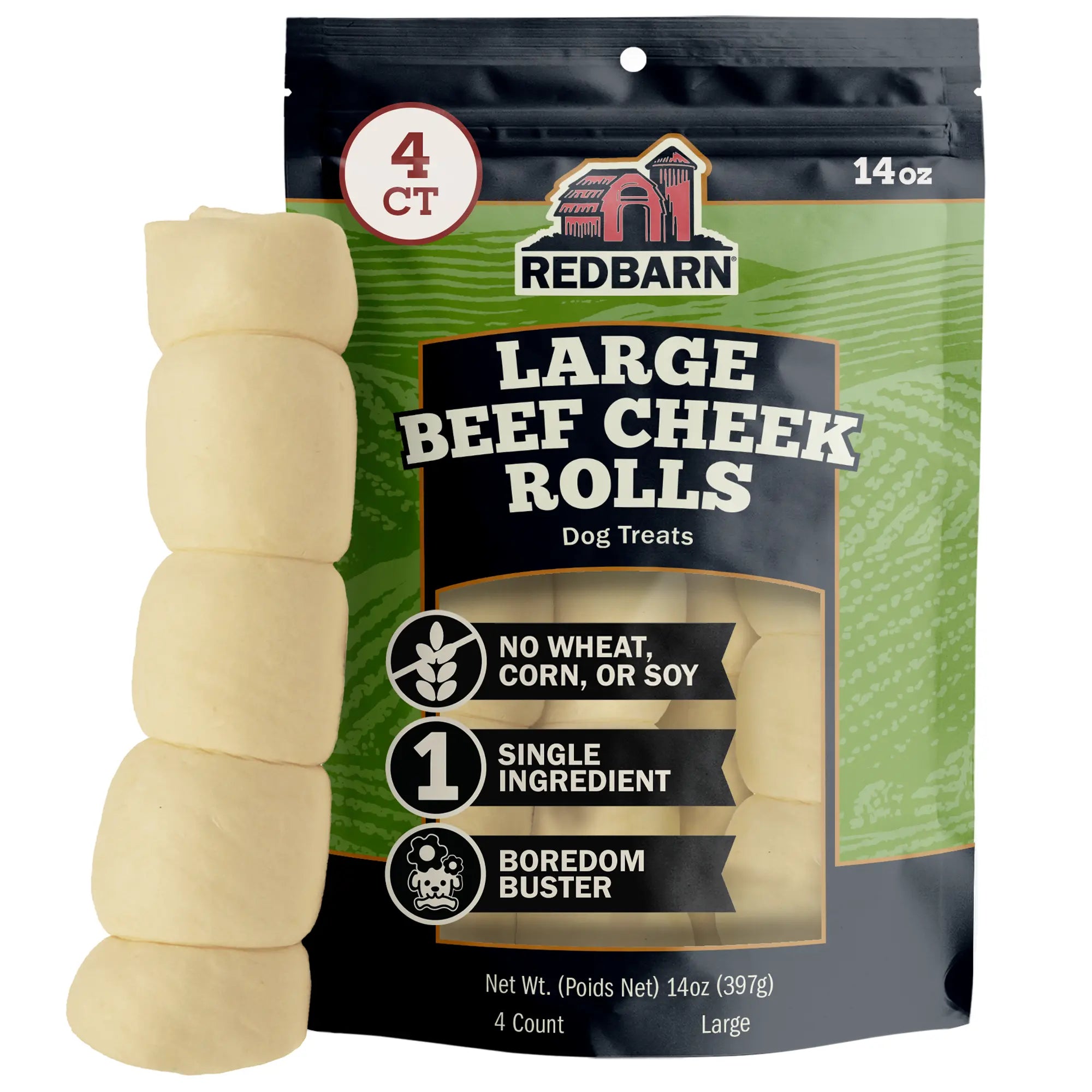 Beef Cheek Roll Dog Treat