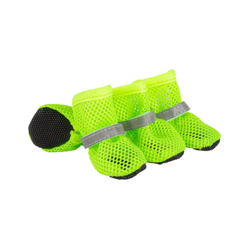 Breathable Mesh Dog Boots for Small to Medium Breeds - Summer Non-Slip Paw Protectors