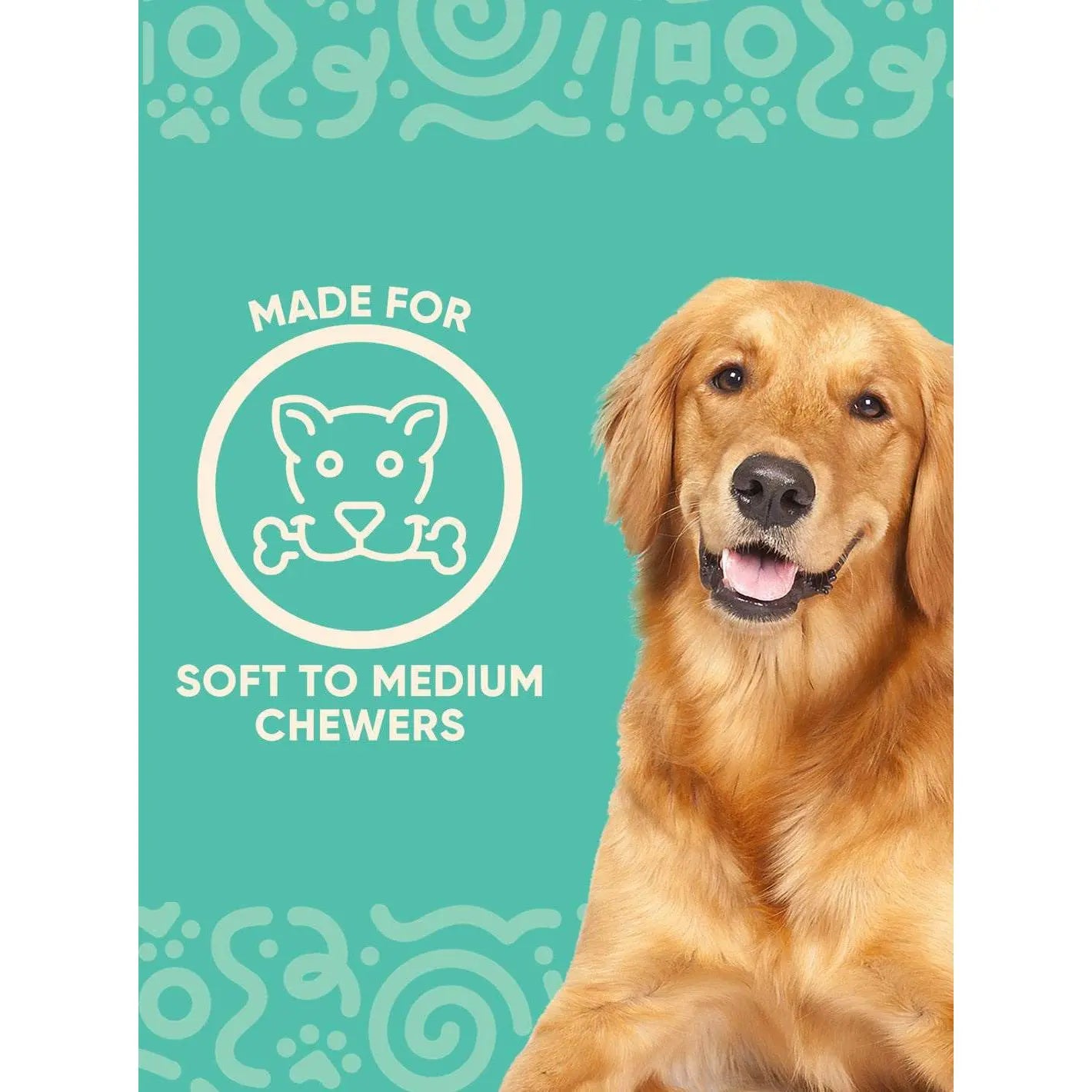Yomp Chillchew Freezable Dog Toy - Cooling Chew Toy for Soft and Medium Chewers, Ideal for Frozen Treats and Teething, Crafted from Pet-Safe Non-Toxic Silicone
