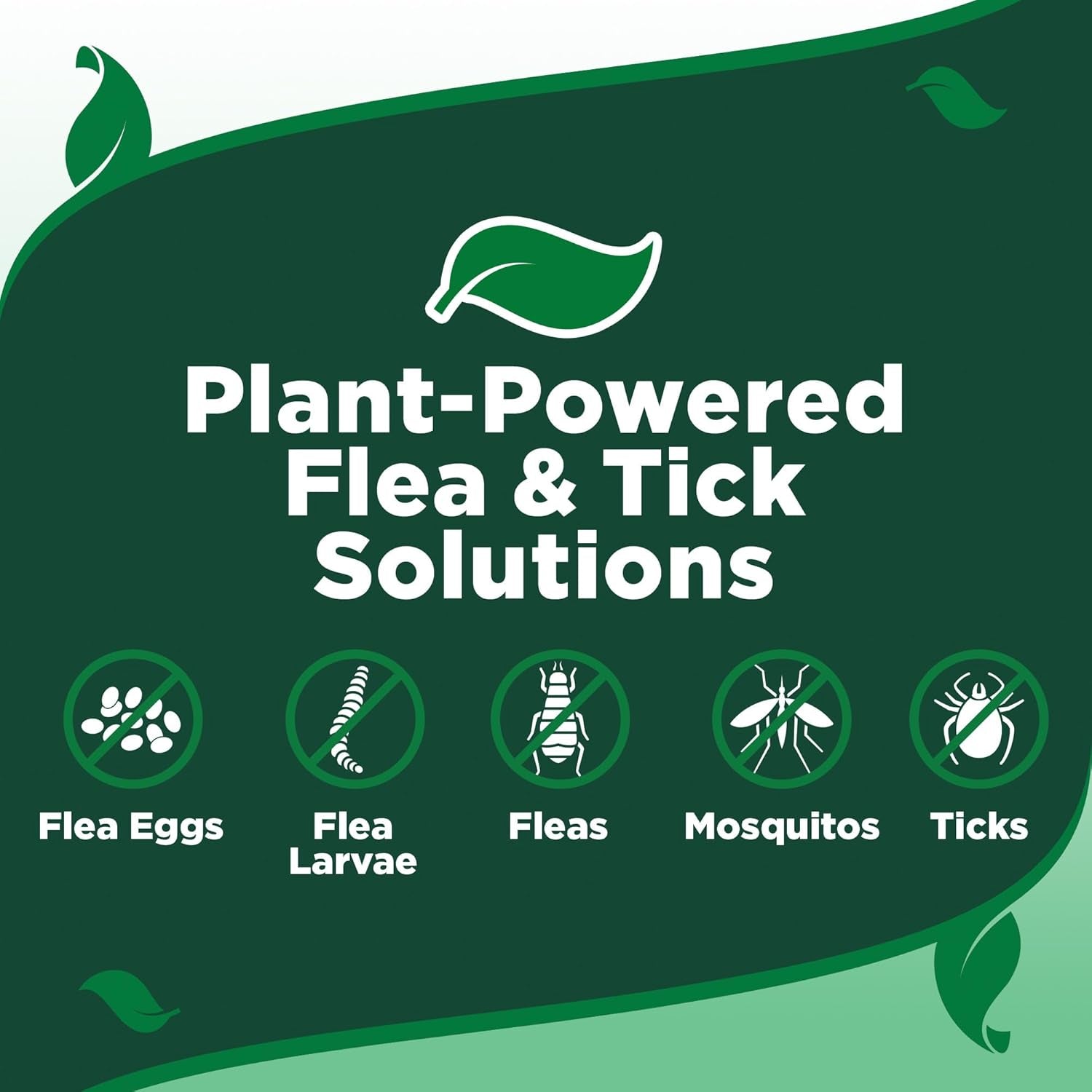 Indoor Flea & Tick Home Spray for Dogs, Plant-Based Spray, 32 Oz | Plant-Based Flea & Tick Spray, Kills Fleas, Eggs & Ticks on Contact, Natural Oils, for Indoor Home Use, Made in USA