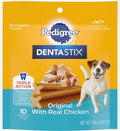 Pedigree DENTASTIX Original Flavor Dental Treats for Small to Medium Dogs, 5.57 Oz Pack, Set of 7 (70 Total Treats)
