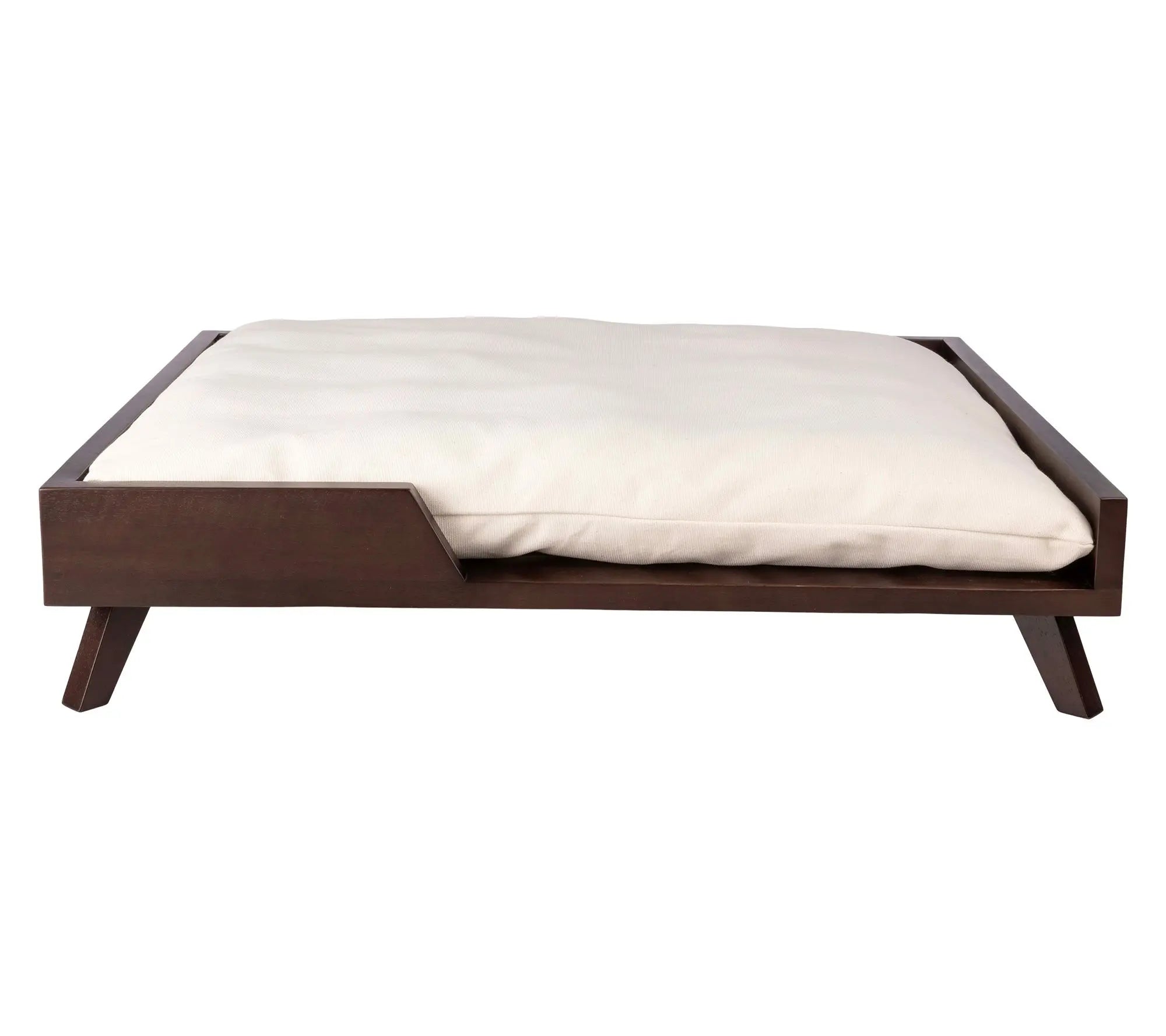 Petmaker Elevated Dog Bed with Frame and Plush Cushion