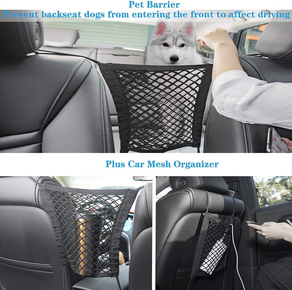 Waterproof Dog Car Seat Cover for Back Seat - Nonslip Protector for Kids, Universal Fit for Cars, Trucks, and SUVs (Beige)