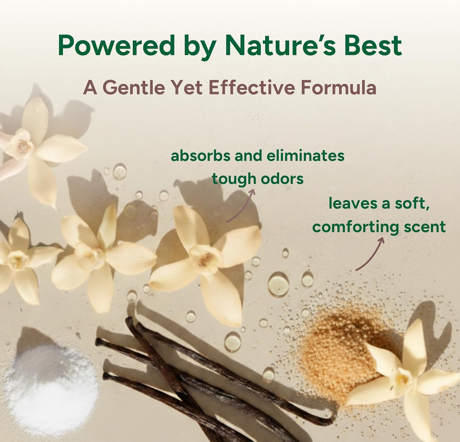 | Carpet Freshener & Deodorizer Powder | 31 Oz Pet Odor Eliminator for Strong Odor & Pet Urine | Fresh Natural Warm Vanilla Scent | Safe for Homes with Pets