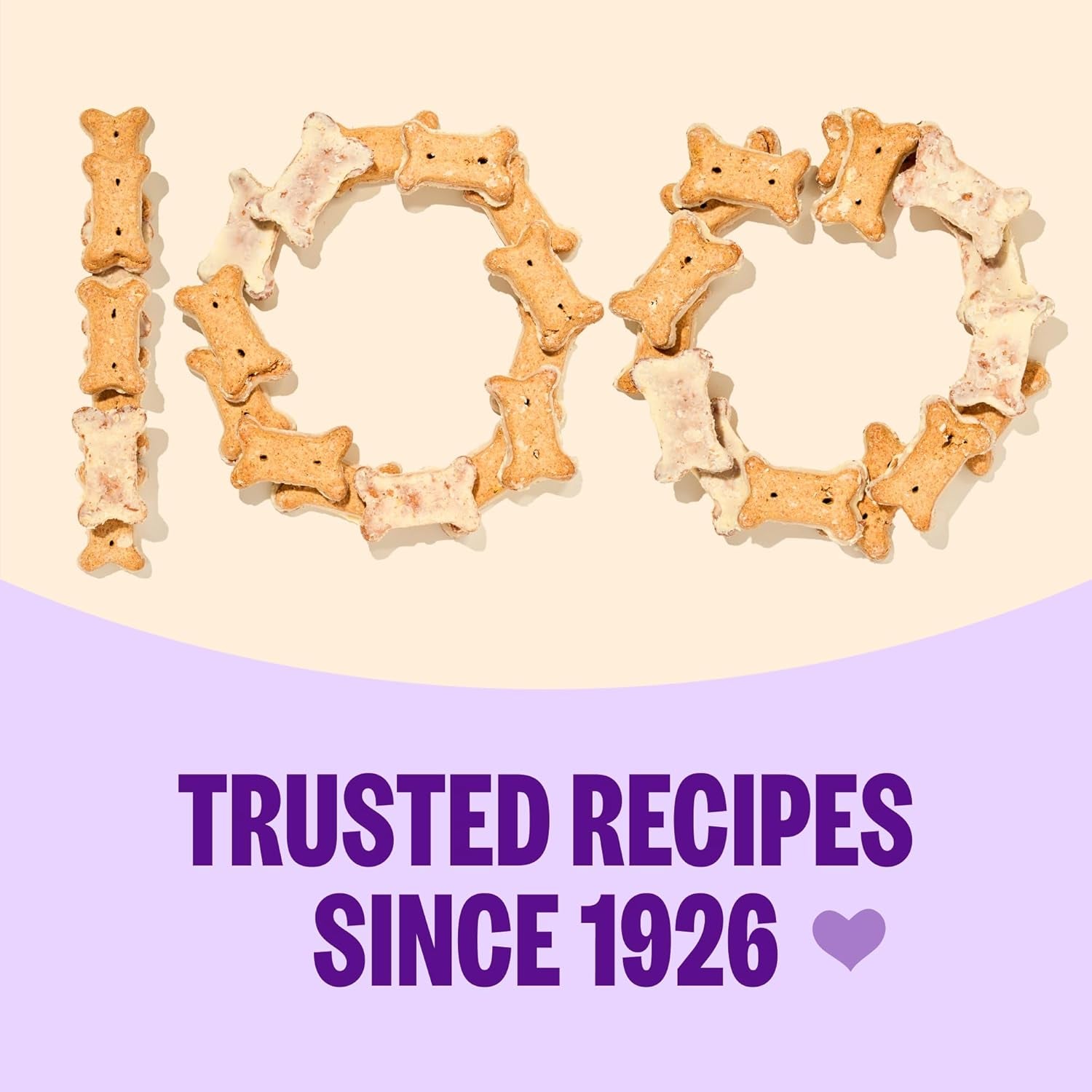 Wellness Classic P-Nuttier Dog Biscuits - Natural Peanut Butter Training Treats, Large Size, 6 lb Box