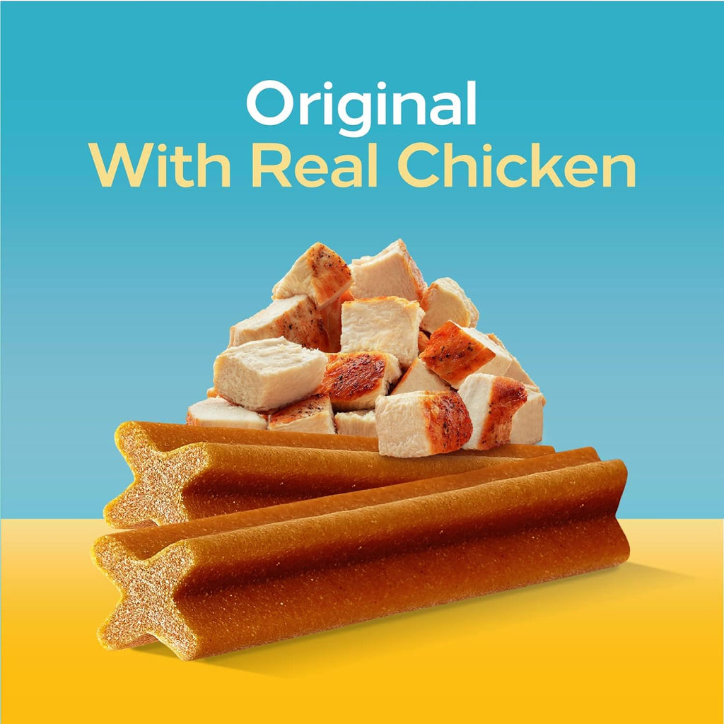 Pedigree DENTASTIX Original Flavor Dental Treats for Small to Medium Dogs, 5.57 Oz Pack, Set of 7 (70 Total Treats)